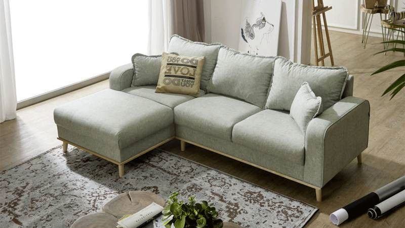 Canapé d'angle à gauche BERNIS