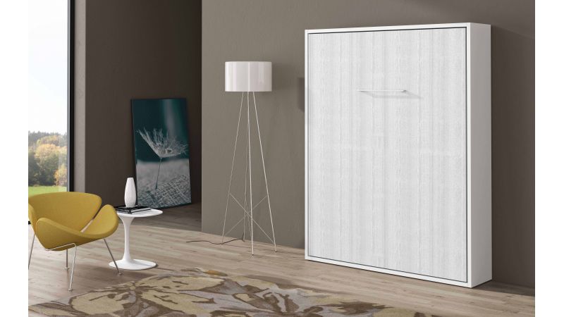 Lit escamotable vertical MANDELIEU avec pied synchronisé