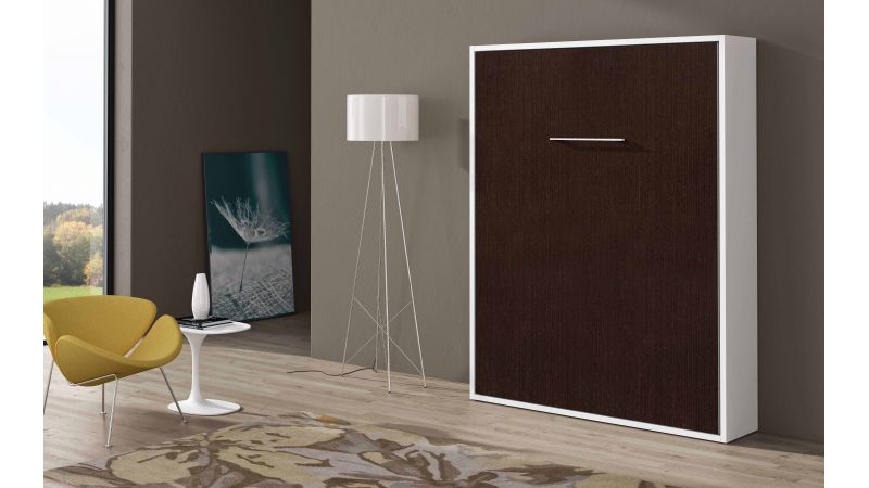 Lit escamotable vertical MANDELIEU avec pied synchronisé