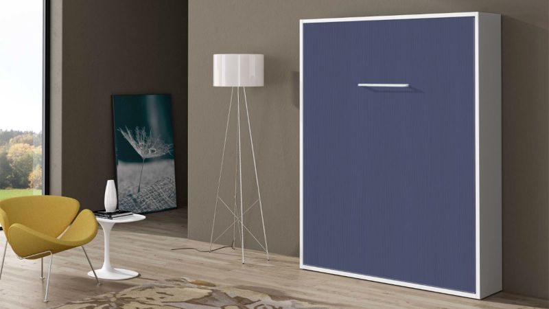 Lit escamotable vertical MANDELIEU avec pied synchronisé