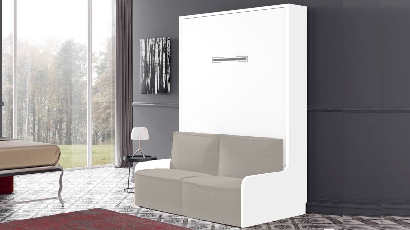 Lit escamotable avec canapé NARBONNE