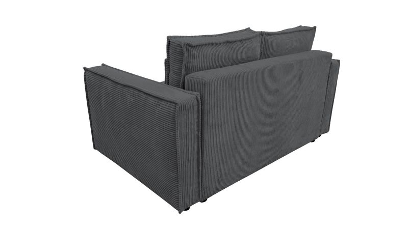 Divan gris ardoise Gardanne 2 places