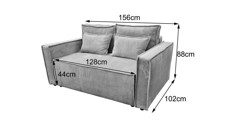 Canapé MANDUEL 2 places