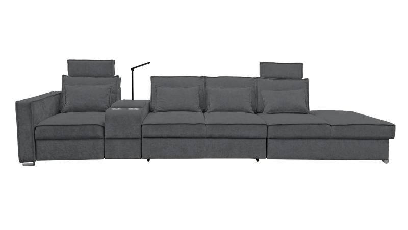 Canapé PALAVAS fauteuil et 3 places avec têtières