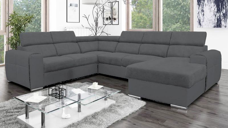 Canapé panoramique SETE méridienne à droite