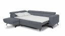 Canapé d'angle gauche AUBORD convertible avec coffre