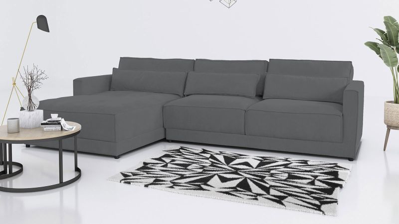 Canapé SAINT GENIES méridienne à gauche