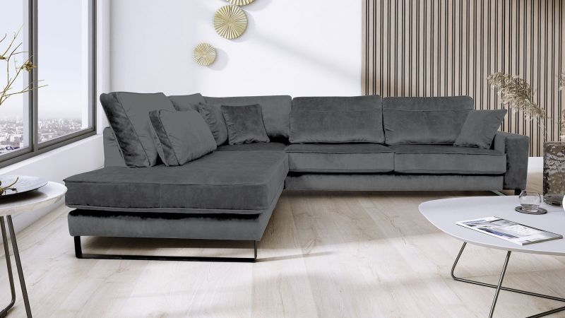 Canapé LE BARBENTANE méridienne à gauche