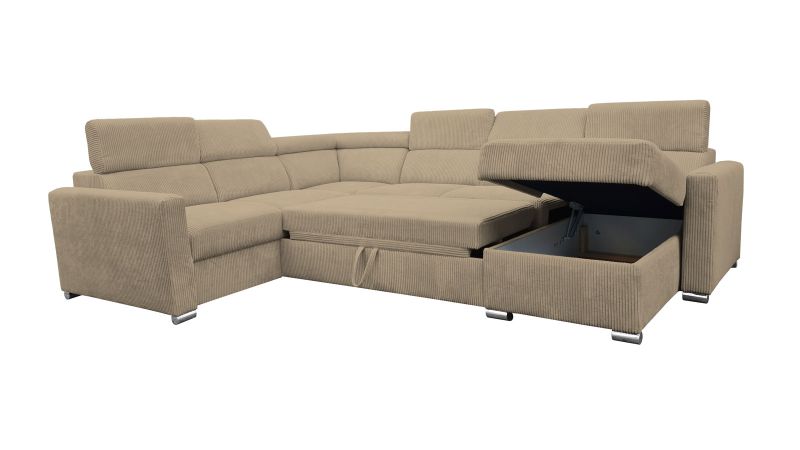 Canapé panoramique SAINT-JUST méridienne à droite