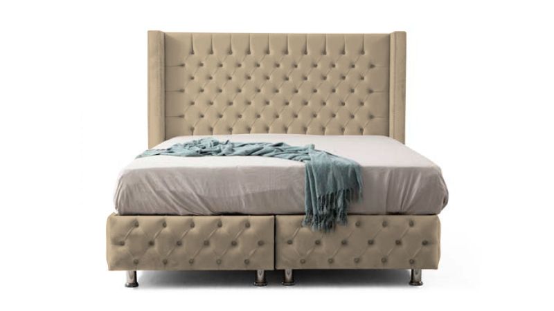 Lit coffre NEW PRINCESS avec tête de lit