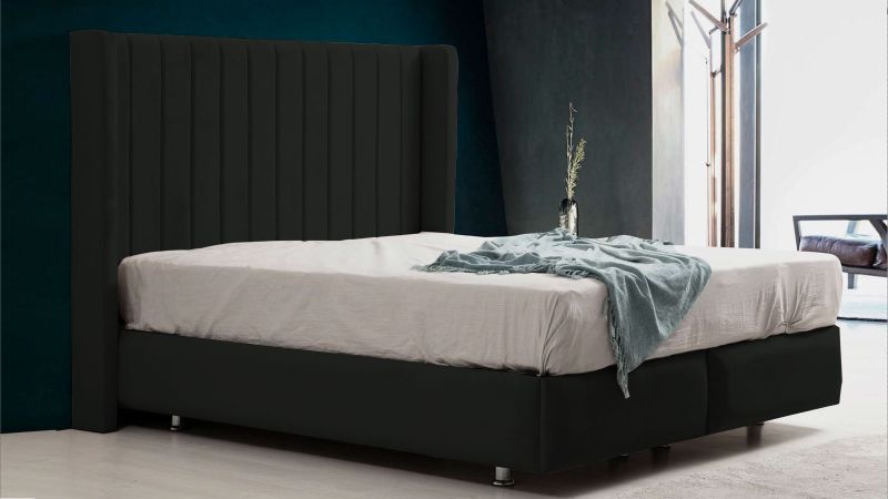 Lit coffre PALACE avec tête de lit