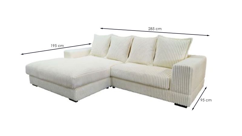 Canapé VEDENE BIS méridienne à droite - GAMME OFFRE SPECIALE