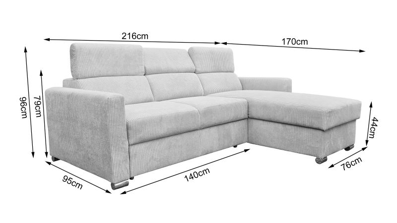 Canapé SAINT-JUST BIS réversible