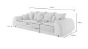 Canapé VITROLLES BIS XXL larges assises - GAMME STOP INFLATION