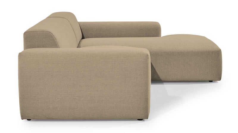 Canapé d'angle méridienne à droite EUS