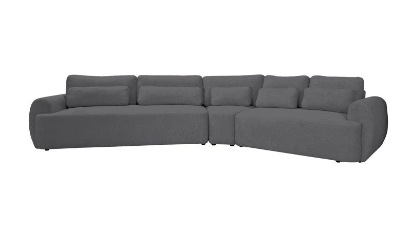 Canapé SAINT-GILLES convertible méridienne 45° à droite