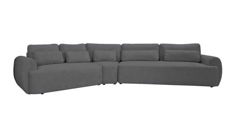 Canapé SAINT-GILLES convertible méridienne 45° à gauche