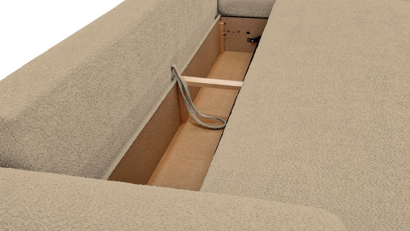 Canapé SAINT-GILLES XL Terminal convertible angle à droite