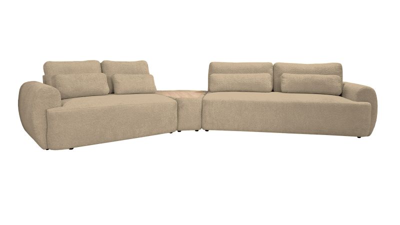 Canapé SAINT-GILLES Terminal convertible BAR angle 45° à gauche