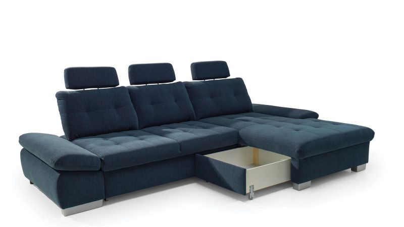 Carpentras canapé lit d'angle à droite