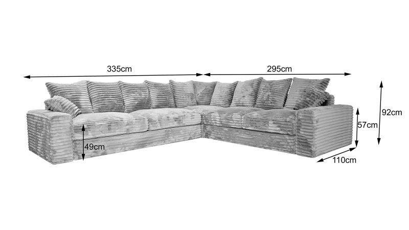 Canapé MOUGINS Terminal angle à gauche