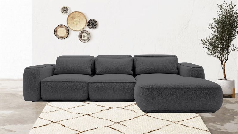 Canapé BOLLENE méridienne à droite