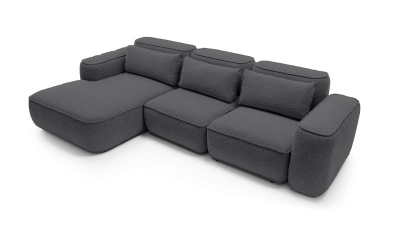 Canapé BOLLENE méridienne à gauche