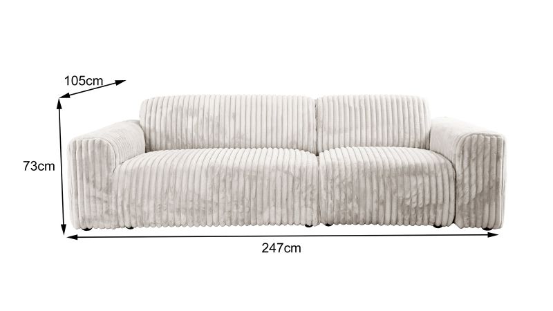 Canapé LEDENON 3 places