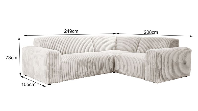 Canapé LEDENON Terminal angle gauche