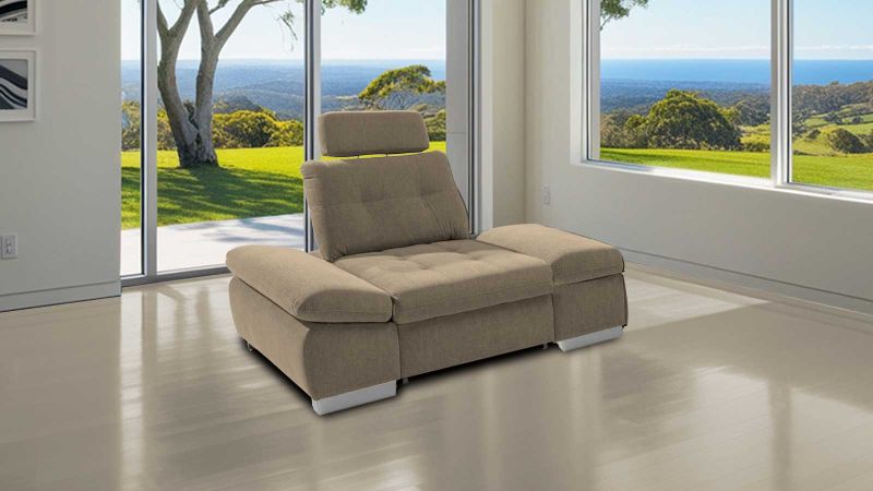 Fauteuil CARPENTRAS avec assise coulissante