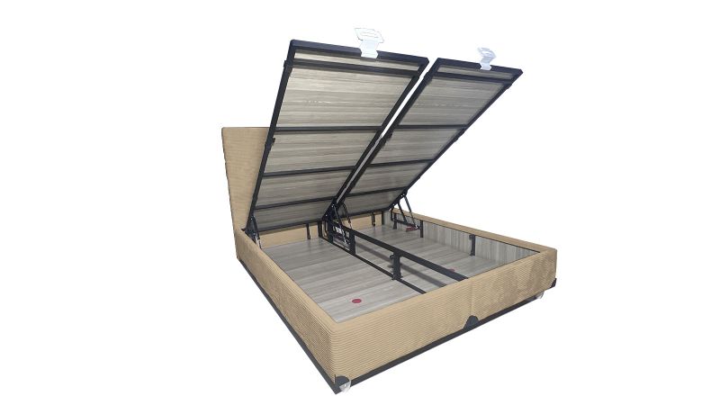 Lit coffre LASALLE avec tête de lit