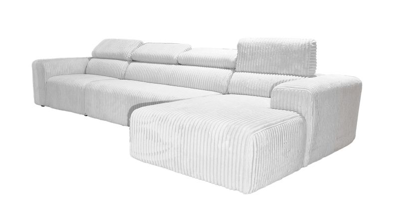 Canapé COMBAS XL méridienne droite angle terminal à gauche