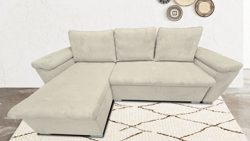 Canapé VESTRIC BIS convertible méridienne à gauche - GAMMEOFFRE SPECIALE