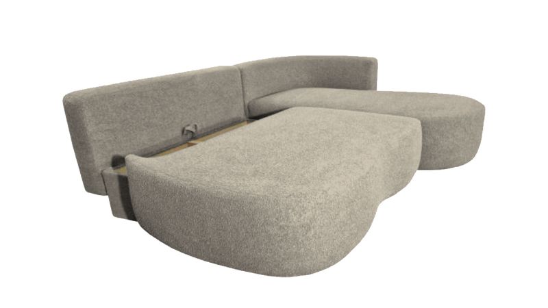 Canapé MONS BIS convertible méridienne à droite - GAMME PROMO