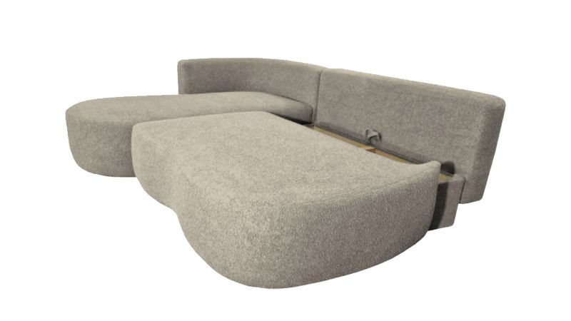 Canapé MONS BIS convertible méridienne à gauche - GAMME PROMO